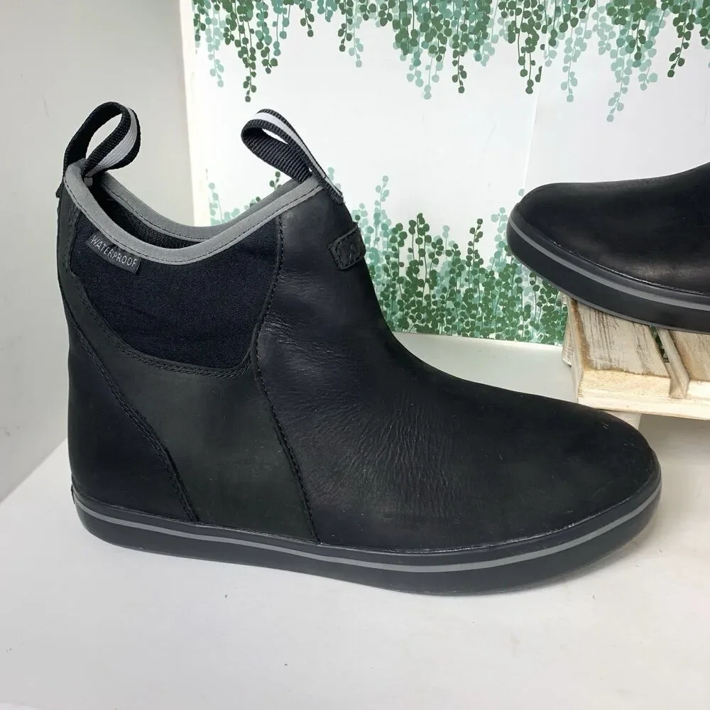 Extratuf Black Leather Waterproof Ankle Boot XAL-000 Men’s Size 10 EUC